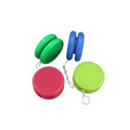 Blank 2 1/4" Diameter Solid Color Plastic Yo-Yos